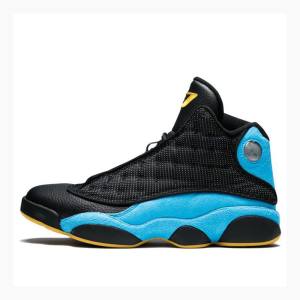 Black / Blue Nike Retro CP3 Away Basketball Shoes Men's Air Jordan 13 | JD-046XY