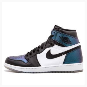 Black / Blue Nike Retro High OG ASW All-Star - Chameleon Basketball Shoes Men's Air Jordan 1 | JD-470HB