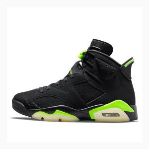 Black / Green Nike Retro Electric Basketball Shoes Men's Air Jordan 6 | JD-759KD