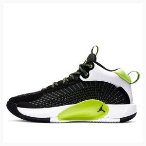 Black / Green / White Nike Jumpman 2021 PF Basketball Shoes Men's Air Jordan | JD-902NF