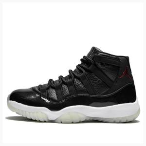 Black Nike Retro 72-10 Basketball Shoes Men's Air Jordan 11 | JD-304CH