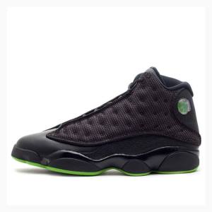 Black Nike Retro Altitude Basketball Shoes Men's Air Jordan 13 | JD-879YT