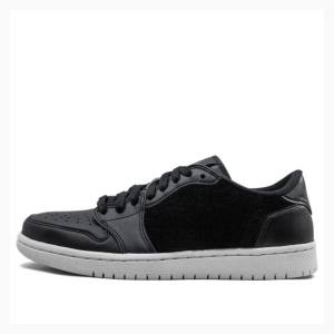 Black Nike Retro Low NS Sail Sneakers Women's Air Jordan 1 | JD-760SH