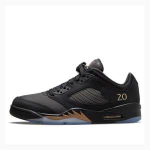 Black Nike Retro Low Wings Class of 2020-2021 Sneakers Men's Air Jordan 5 | JD-975WQ