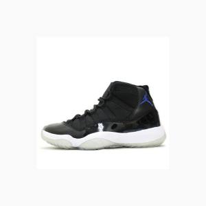 Black Nike Retro Space Jam 2009 Basketball Shoes Men's Air Jordan 11 | JD-384AW