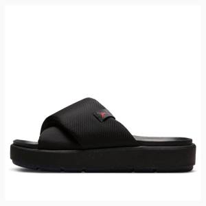 Black Nike Sophia Slides Women's Air Jordan | JD-372OE