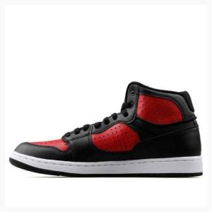 Black / Red Nike Access Basketball Shoes Men's Air Jordan | JD-542AZ