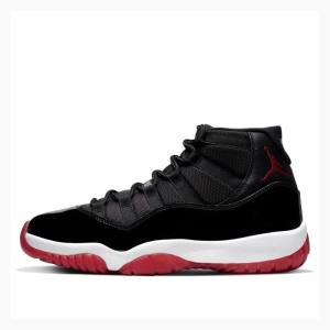 Black / Red Nike Retro Bred 2019 Bred Basketball Shoes Men's Air Jordan 11 | JD-107GZ