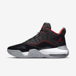 Black / White / Grey / Red Nike Stay Loyal Sneakers Men's Air Jordan | NK189NFE