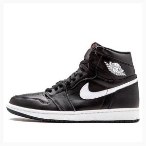 Black / White Nike Retro High OG Yin Yang Pack Basketball Shoes Men's Air Jordan 1 | JD-176OP