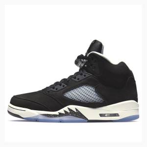 Black / White Nike Retro Oreo Basketball Shoes Men's Air Jordan 5 | JD-360XI