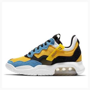 Blue / Black / Gold Nike MA2 rsity Running Shoes Women's Air Jordan | JD-426CG