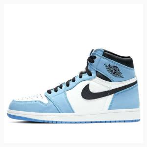 Blue / Black Nike Retro High OG Basketball Shoes Men's Air Jordan 1 | JD-260YD