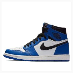 Blue / Black Nike Retro High OG Game Royal Basketball Shoes Men's Air Jordan 1 | JD-947TH