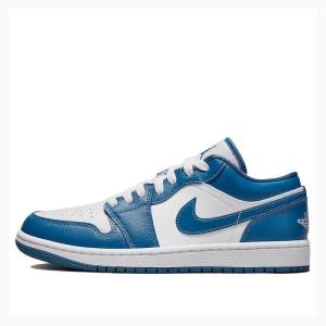 Blue Nike Low Marina Blue Sneakers Women's Air Jordan 1 | JD-951WF