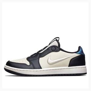 Blue / White Nike RET Low SLIP JORDAN LEGACY Sneakers Women's Air Jordan 1 | JD-702ZV