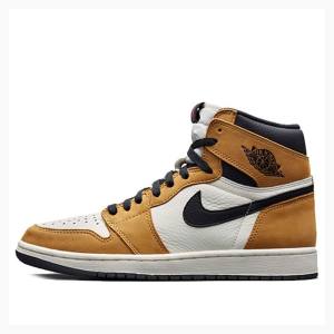 Brown Nike Retro High OG Rookie of the Year Basketball Shoes Men's Air Jordan 1 | JD-294US