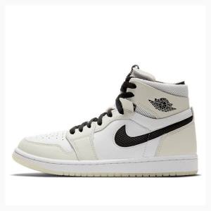 Cream / Black Nike Zoom CMFT Sail Basketball Shoes Women's Air Jordan 1 | JD-920RU