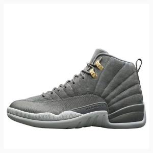 Dark Grey Nike Retro Basketball Shoes Men's Air Jordan 12 | JD-843YP