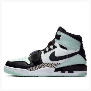 Green / Black Nike Legacy 312 Igloo Basketball Shoes Men's Air Jordan | JD-019XQ