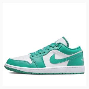 Green Nike Low Turquoise Sneakers Women's Air Jordan 1 | JD-052JR