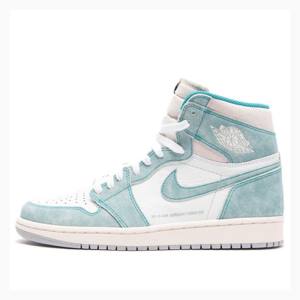 Green Nike Retro High OG Turbo Basketball Shoes Men's Air Jordan 1 | JD-170SE