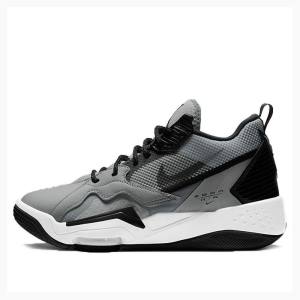 Grey / Black Nike Zoom 92 Basketball Shoes Women's Air Jordan | JD-451WK