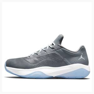 Grey / Blue Nike CMFT Low Sneakers Men's Air Jordan 11 | JD-753IY