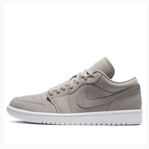 Grey Nike Low Sneakers Women's Air Jordan 1 | JD-614WA