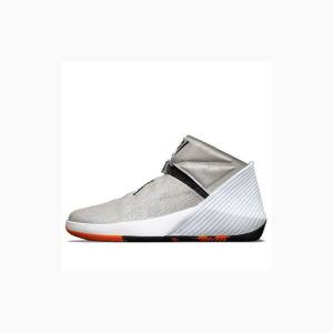 Grey Nike Why Not Zer01 3M Basketball Shoes Women's Air Jordan | JD-106BP