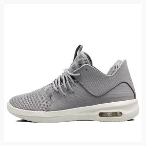 Grey / White Nike First Class Running Shoes Men's Air Jordan | JD-583XY