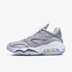 Grey / White Nike Point Lane Running Shoes Men's Air Jordan | NK706HOC