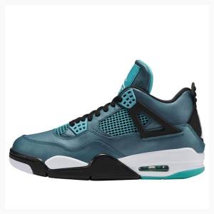 Light Aqua Nike Retro 30TH Teal Basketball Shoes Men's Air Jordan 4 | JD-015NQ