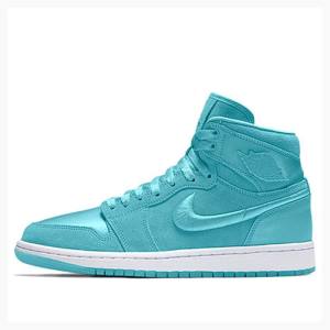 Light Aqua Nike Retro High SOH Light Aqua Basketball Shoes Women's Air Jordan 1 | JD-027UC