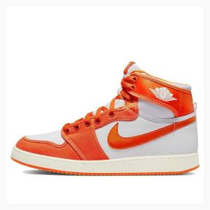 Orange Nike KO Rush Basketball Shoes Men's Air Jordan 1 | JD-687YJ