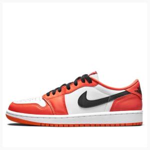 Orange Nike Low OG Starfish Sneakers Women's Air Jordan 1 | JD-743DM