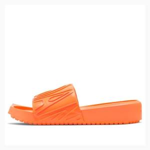 Orange Nike Nola Slides Women's Air Jordan | JD-845EO