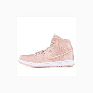 Pink Nike RET High SOH Sunset Tint Basketball Shoes Women's Air Jordan 1 | JD-948ZL