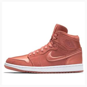 Pink Nike Retro High SOH Sun Blush Basketball Shoes Women's Air Jordan 1 | JD-037QO