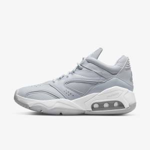 Platinum / White / Grey Nike Point Lane Running Shoes Men's Air Jordan | NK504RQB