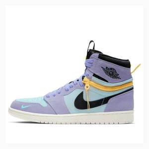 Purple Nike High Switch Pulse Basketball Shoes Men's Air Jordan 1 | JD-135XV