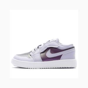 Purple Nike Low Alt BP Sneakers Women's Air Jordan 1 | JD-394KY