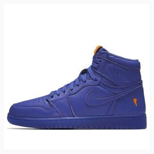 Purple Nike Retro HI OG G8RD Gatorade - Rush Violet Basketball Shoes Men's Air Jordan 1 | JD-715SM