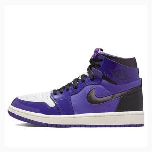 Purple Nike Zoom Air CMFT Patent Basketball Shoes Women's Air Jordan 1 | JD-509UA