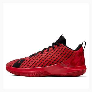 Red / Black Nike CP3XII PF Basketball Shoes Men's Air Jordan 12 | JD-794HV