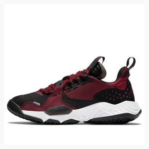 Red / Black Nike Delta Running Shoes Women's Air Jordan | JD-715XD