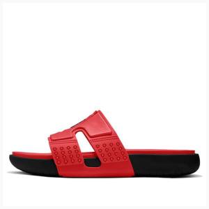 Red / Black Nike Hydro 8 Slides Men's Air Jordan | JD-769IY