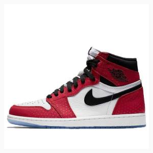 Red / Black Nike Retro High OG Origin Story Basketball Shoes Men's Air Jordan 1 | JD-293KL