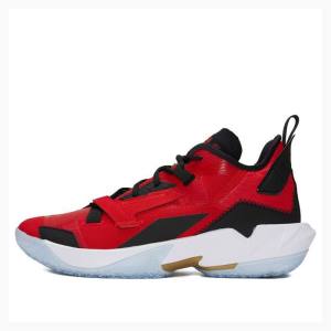 Red / Black Nike Why Not Zer0.4 PF Basketball Shoes Men's Air Jordan | JD-315JC