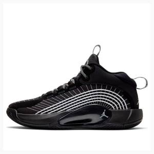 Silver / Black Nike Jumpman 2021 PF Basketball Shoes Men's Air Jordan | JD-210SH